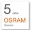 5 Jahre Osram Garantie
